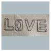 Metal Letter E, 8 x 3 x 9.5 cm view 3