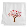 Naanle Valentine's Day Hand Towel with Hearts and Tree, Soft and Absorbent, 100% Combed Ring-Spun Cotton, 16 x 30 in view 1