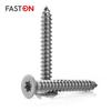 FASTON Countersunk Sheet Metal Screws, Torx, 6.3 x 90 mm, A2/V2A Stainless Steel, 50-Pack view 3