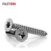 FASTON Countersunk Sheet Metal Screws, Torx, 6.3 x 90 mm, A2/V2A Stainless Steel, 50-Pack view 4