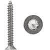 FASTON Countersunk TORX Sheet-Metal Screws 2.9 x 19 mm, Stainless Steel A2/V2A, 10-Pack, DIN 7982/ISO 14586 Form C view 1