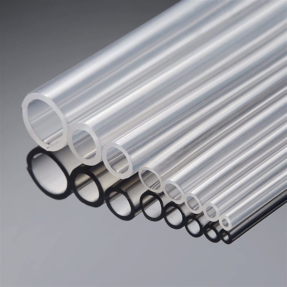 Tuanie Lnanqing Silicone Hose, 1 Meter, Food-Grade Transparent Silicone Rubber Tube, 2/3/4/5/6/7/8/10 mm, Flexible and Versatile (Color: 6 x 8 mm)