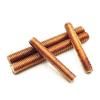 5 Red Copper Threaded Rods, M10 Thread, 90 mm Long view 4