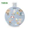 Cute Animal Cartoon Picnic Blanket for Girls and Boys, Waterproof, Round, Foldable, Lightweight, with Carry Handle (148 x 148 cm) view 4