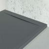 KOES LIENA Resin Shower Tray 90 x 180 cm, Anthracite RAL 7016 view 3