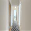 rugsx BCF MORAD Trelis Moroccan Trellis Runner Gray/Cream 60 x 870 cm view 1