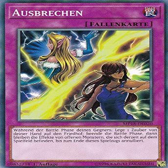 MP18-DE020 - Break Out - Common - German - with Ultra PRO Toploader - Yu-Gi-Oh!