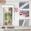 Magnetic Insect Screen Door, Self-Closing, No Drilling, White, 170 x 260 cm view 3