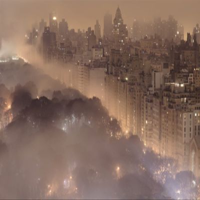 LHJOYSP 1000-Piece New York Central Park City Lights Puzzle, 75 x 50 cm