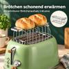 Wiltal Toaster and Kettle Set, Breakfast Set, Retro Green view 4