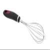 Black Whisk with Ergonomic Non-Slip Silicone Handle view 1