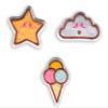 6 Embroidered Iron-On Patches for Clothing and Accessories view 1