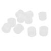RCA Jack Dust Caps, Silicone, Dustproof, 50-Pack (Transparent) view 3
