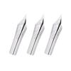 Kaigelu Fountain Pen Replacement Nibs, No. 6, Silver-Colored, EF 0.38 mm, Compatible with Jinhao 100, 450, Yongsheng 699, Majohn T1, C1, 3 Pieces view 1