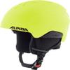 ALPINA PIZI Kids' Ski Helmet, Matte Neon Yellow, 51–55 cm view 1