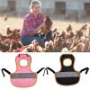Facynde Chicken Saddle Apron for Hens, Reflective Single-Strap Poultry Cover, One Size view 3
