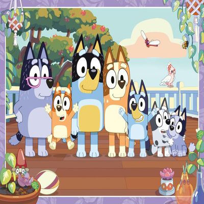 Ravensburger Kids' Puzzle 05622 - Family Time - Floor Puzzle with 24 Large Pieces, for Little Bluey Fans Ages 3+