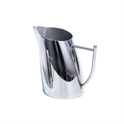 caihuashopping Stainless Steel Milk Pitcher, 150 ml, Espresso Coffee Frothing Jug, Barista Milk Foam Pitcher, Porcelain