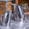 caihuashopping Stainless Steel Milk Pitcher, 150 ml, Espresso Coffee Frothing Jug, Barista Milk Foam Pitcher, Porcelain view 2