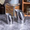 caihuashopping Stainless Steel Milk Pitcher, 150 ml, Espresso Coffee Frothing Jug, Barista Milk Foam Pitcher, Porcelain view 4