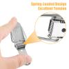 Waziaqoc Stainless Steel Spring Toggle Latches, 72 mm, 4-Pack view 2