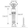 Waziaqoc Stainless Steel Spring Toggle Latches, 72 mm, 4-Pack view 3