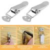 Waziaqoc Stainless Steel Spring Toggle Latches, 72 mm, 4-Pack view 4