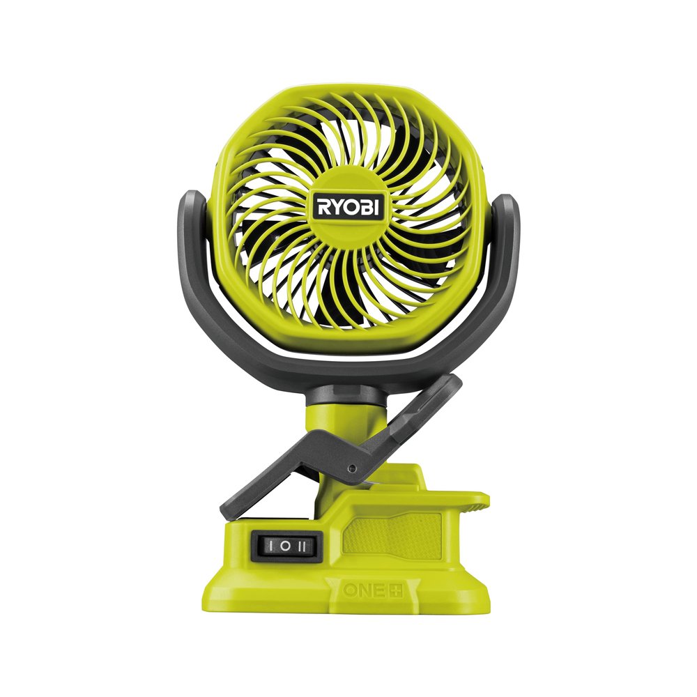 RYOBI 18V ONE+ Cordless Clip Fan RCF18-0, Green