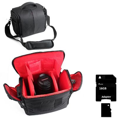 K-S-Trade Camera Bag for Nikon Z 9 with Extra Compartments and Rain Cover