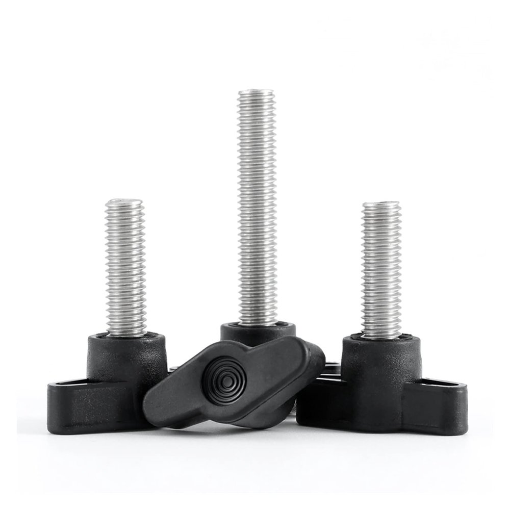 ZZSRJ T-Handle Screws, M4/M5/M6/M8, 304 Stainless Steel, Plastic Head