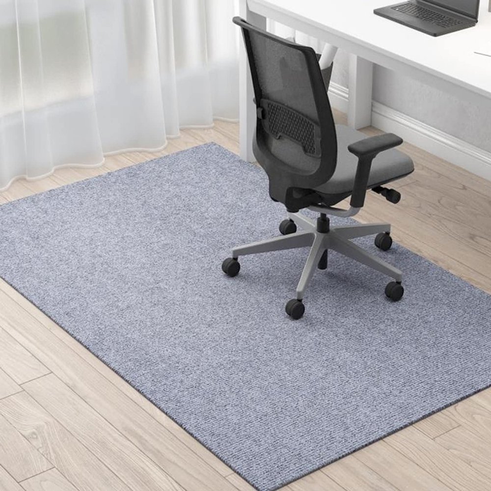 GYYN Office Chair Mat for Hard Floors, Non-Slip, Scratch-Resistant, 6 mm, Brown, 150 x 200 cm