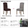 JUNZHE Waterproof High-Back Chair Covers, 2-Piece Set, Light Gray view 3