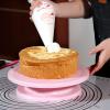 Rotating Cake Turntable, 360° Swivel, Anti-Slip, White view 3