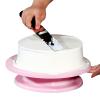 Rotating Cake Turntable, 360° Swivel, Anti-Slip, White view 4