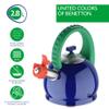 UNITED COLORS OF BENETTON Teapot, 3 L, Stainless Steel, Blue/Green/Red view 3