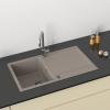 Atlanta D-100 Inset Sink, Dark Gray Metallic, for Cabinets 500 mm and Wider view 2