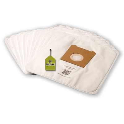 20 Vacuum Cleaner Bags Compatible with Siemens IQ 700, Including 2 Microfilters
