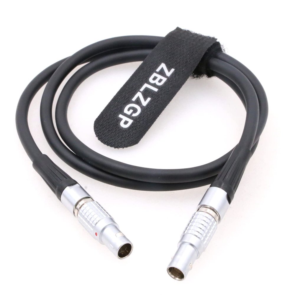 ZBLZGP 2-Pin Power Cable for Tilta Nucleus-M Focus, Steadicam/RED Camera