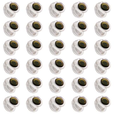Milageto 30-Piece Fly-Tying Fish Masks for Streamer Flies