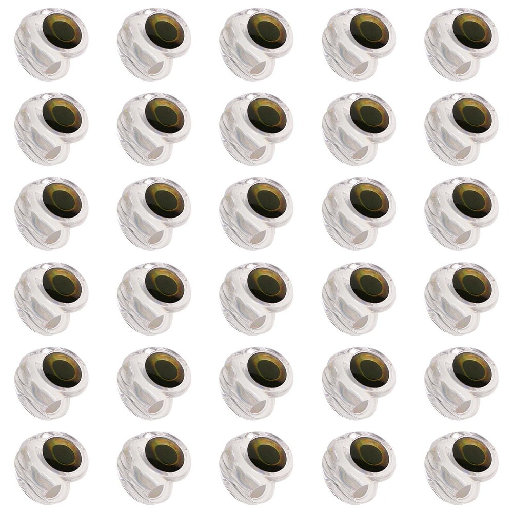 Milageto 30-Piece Fly-Tying Fish Masks for Streamer Flies
