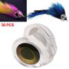 Milageto 30-Piece Fly-Tying Fish Masks for Streamer Flies view 4