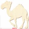 Wooden Camel/Dromedary V2 – Craft Decor, 5–50 cm view 3