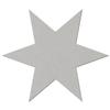 Six-Arm Star Cardboard Cutout – 3–50 cm, Crafts & Décor view 1