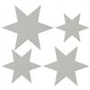 Six-Arm Star Cardboard Cutout – 3–50 cm, Crafts & Décor view 3