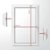 Fenster DEKOR Black Day & Night Roller Blind, No-Drill Clamp Mount, W70 x H120 cm view 2