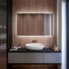 Artforma Frameless LED Bathroom Mirror, 80 x 60 cm, Custom-Made view 1