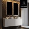 Artforma Frameless LED Bathroom Mirror, 80 x 60 cm, Custom-Made view 2