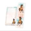 Junapack Girls' Birthday Party Favors: 12 Bookmarks, Notepads, Teal Bags and Horse Stickers view 2
