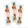 Junapack Girls' Birthday Party Favors: 12 Bookmarks, Notepads, Teal Bags and Horse Stickers view 3