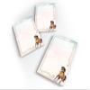 Junapack Girls' Birthday Party Favors: 12 Bookmarks, Notepads, Teal Bags and Horse Stickers view 4
